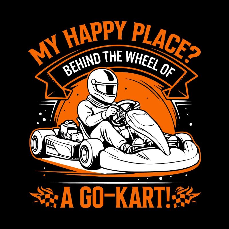 Mon endroit préféré ? Au volant d’un kart !