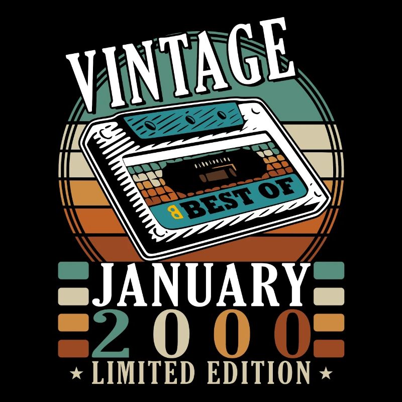 January 2000 - Birthday in January 2000