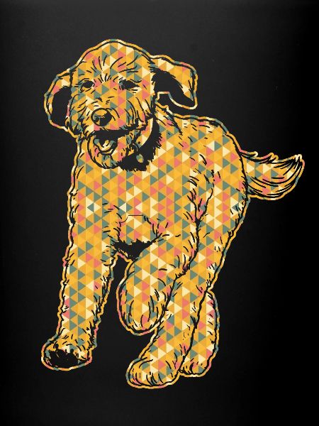 Labradoodle Geometric