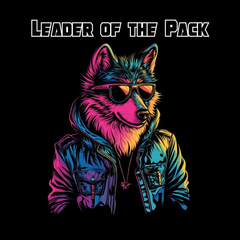 Chef de meute - Neon Wolf Design