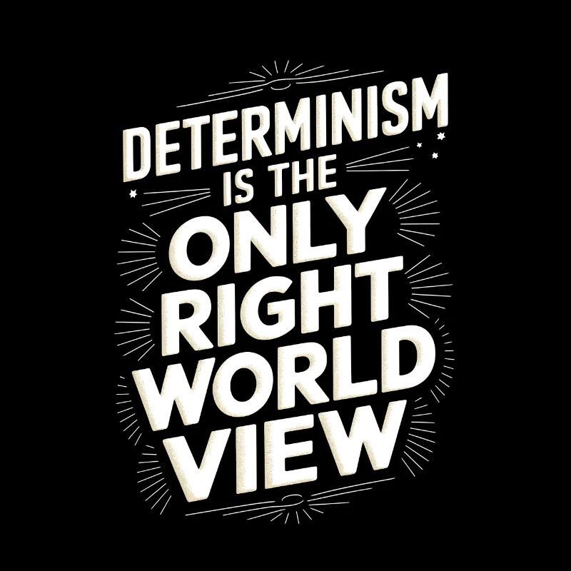 Le déterminisme est la seule bonne vision du monde