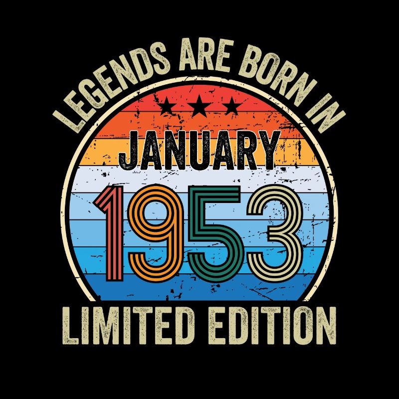 Legends Are Born In Janvier 1953 Edition Limitée
