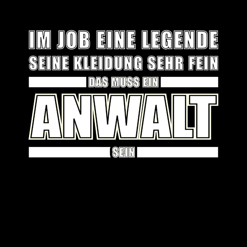 Jura Anwalt Beruf Spruch Geschenk