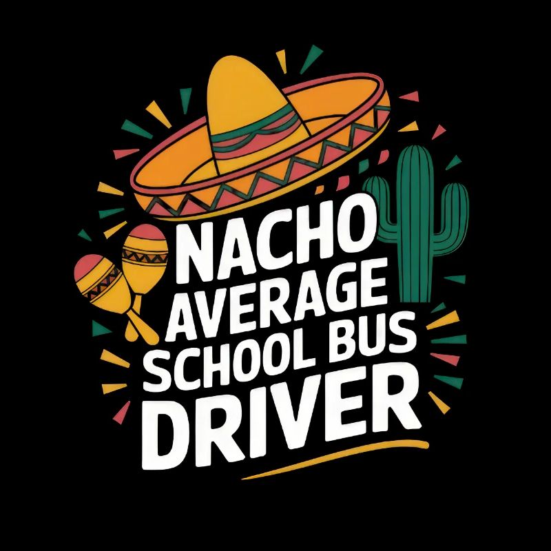 Nacho Average School Bus Driver