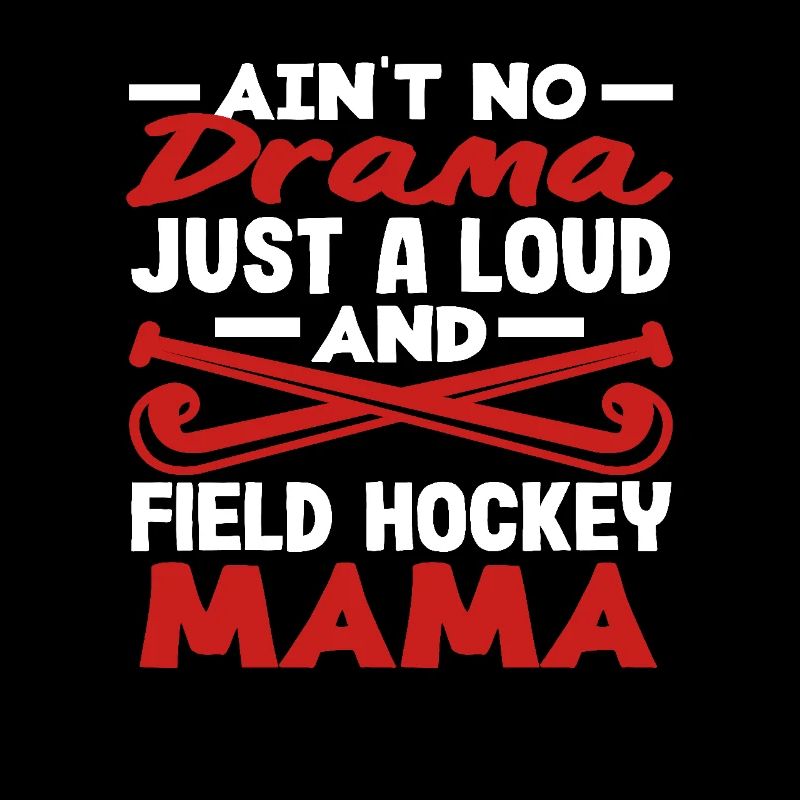 Pas de drame, juste bruyant et une maman joueuse de hockey sur gazon