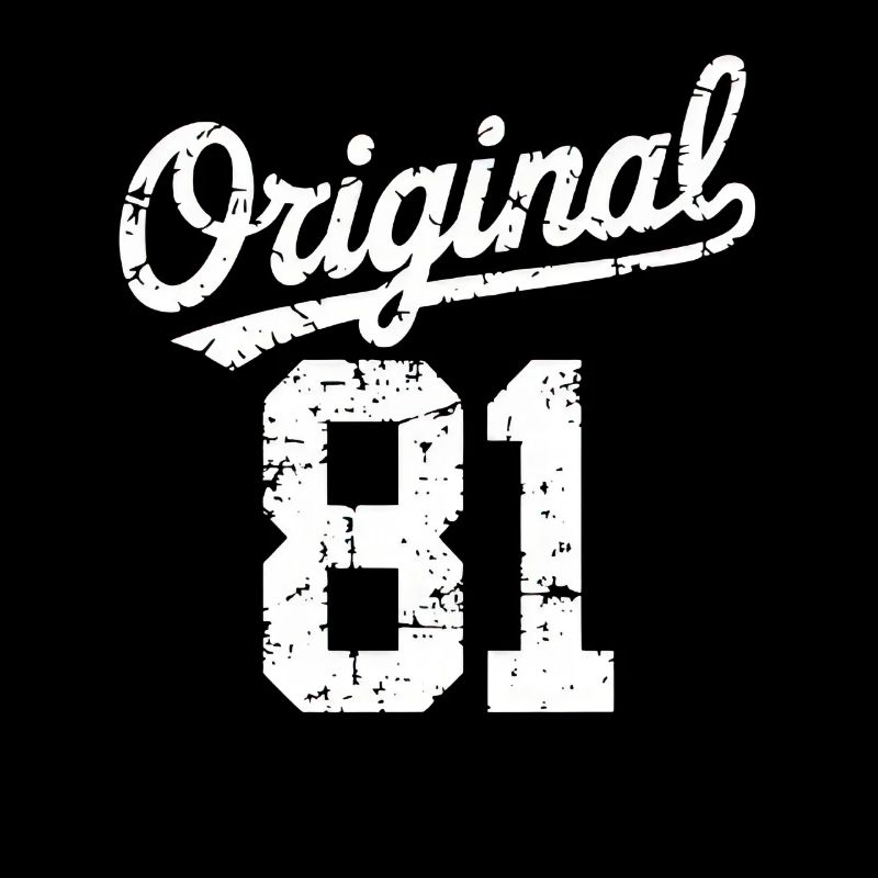 Original 81 - 44 Years Birthday