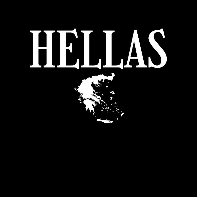 Hellas Greece Map Greek Greece