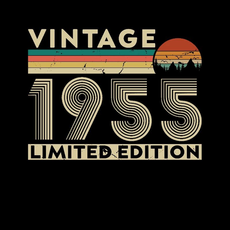 1955 Vintage Retro Jubiläumsgeschenk