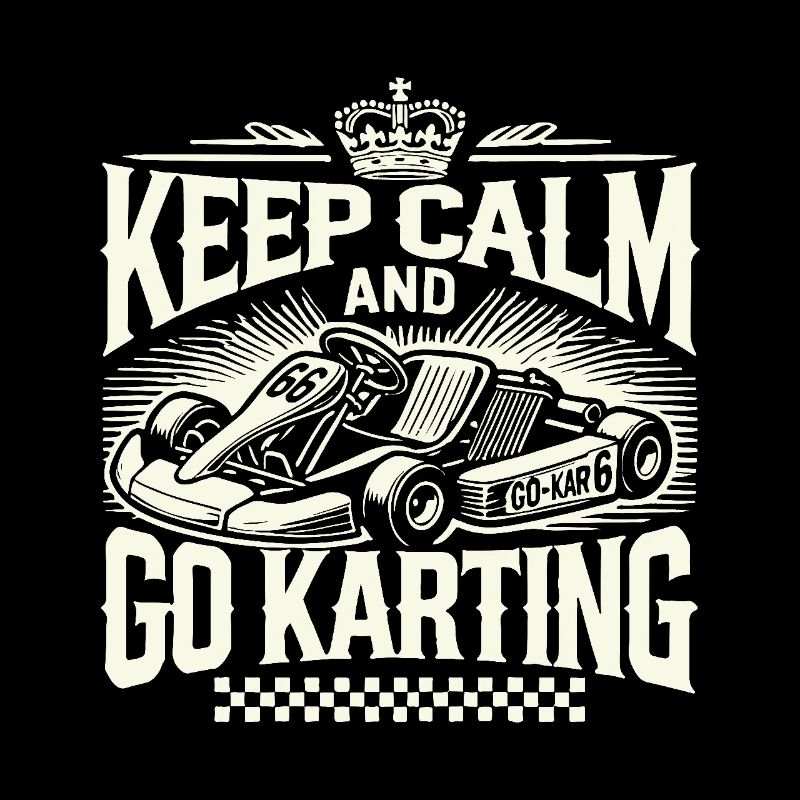 Keep Calm and Go-Kart Driving
