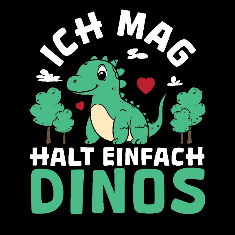 Triceratops T-Rex Velociraptor J’aime tout simplement les dinos