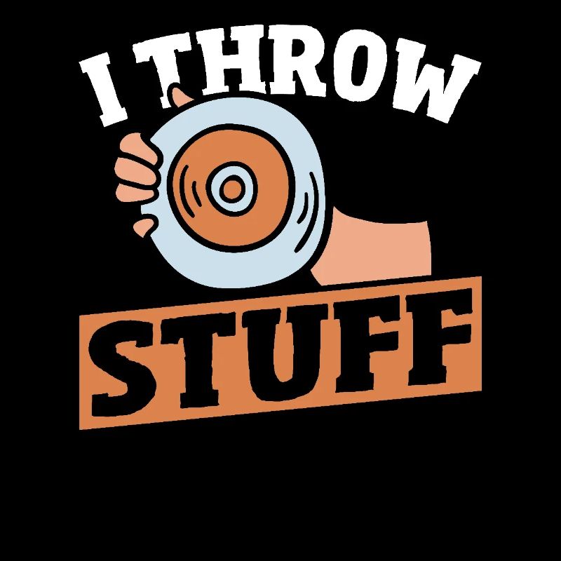 Ich werfe Sachen, Diskuswerfen