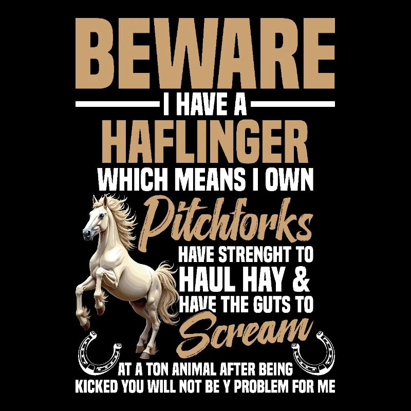 Propriétaire de cheval Odeur de cheval Équitation Haflinger