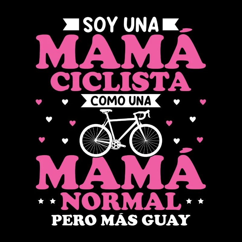 Ich bin eine Fahrrad-Mama wie eine normale Mutter