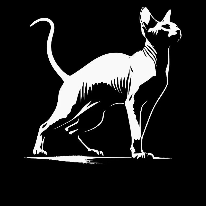 Sphynx Cat Design for Cat Lovers