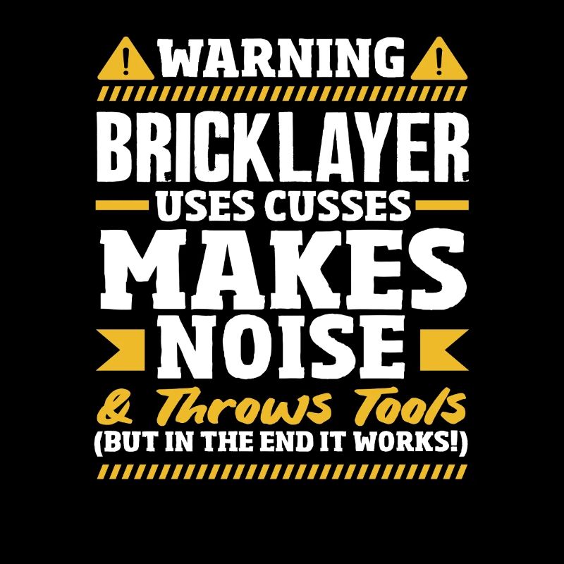 Mason warning uses curses and makes noise