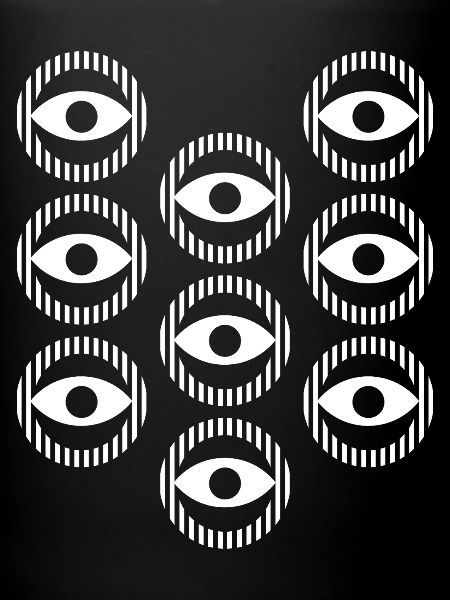 geometric eyes design