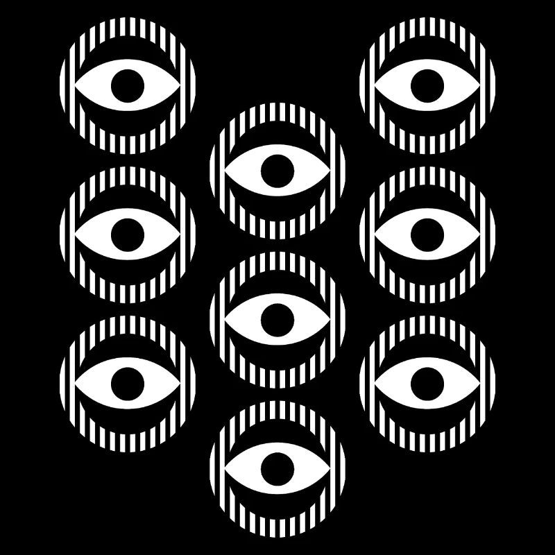 geometric eyes design