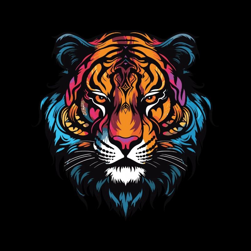 Portrait de tigre