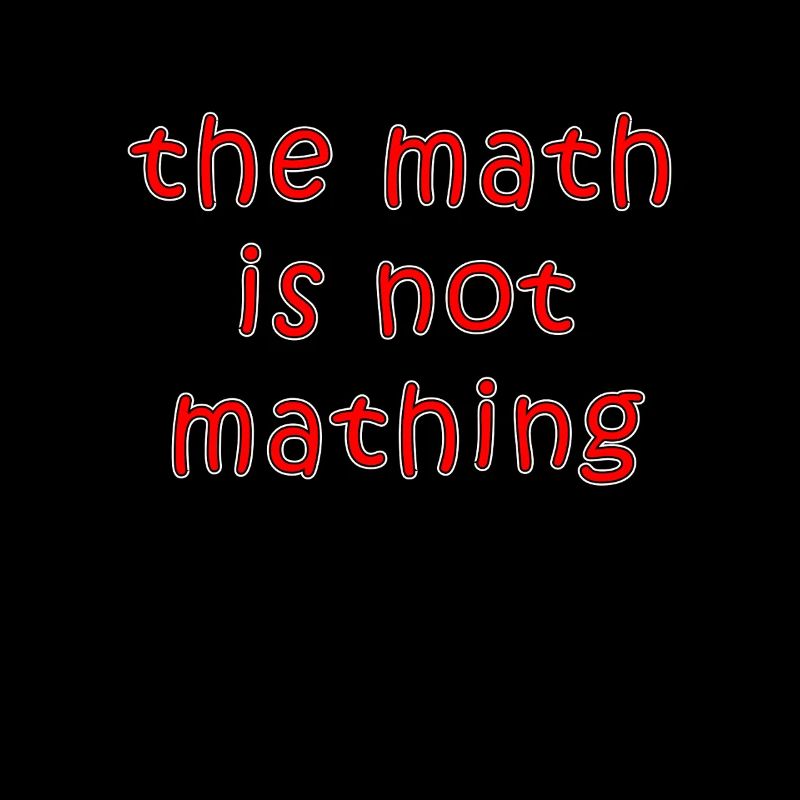 Les maths ne sont pas des mathing