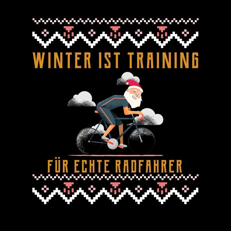 Winter is training for real cyclists