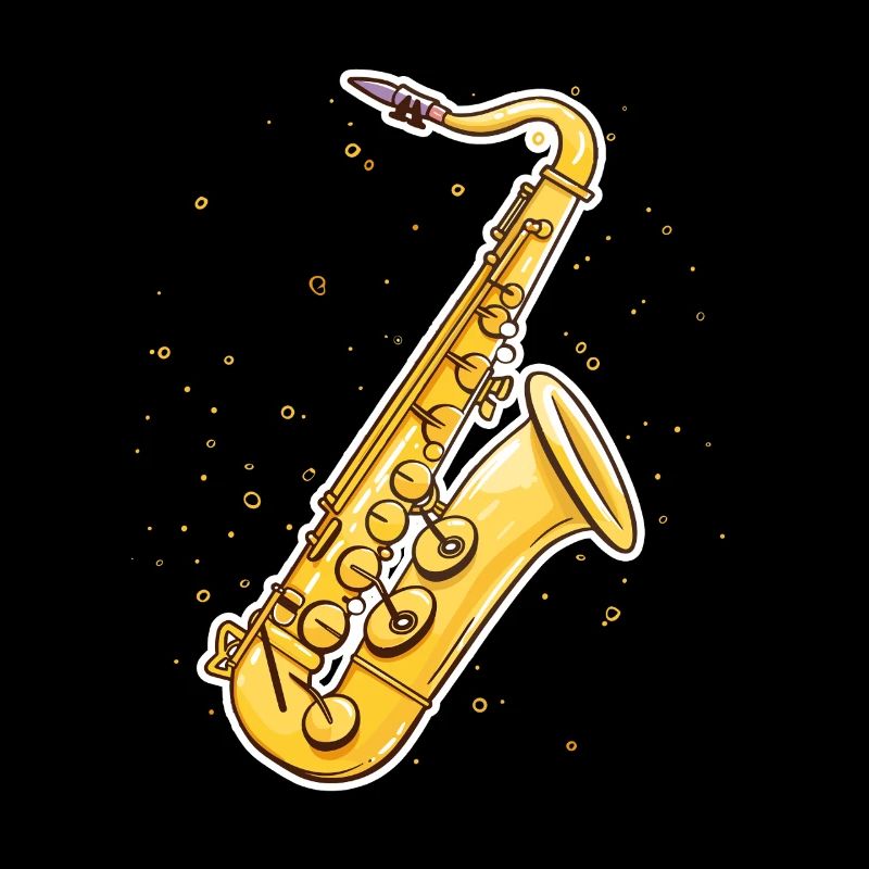 Graphisme pour saxophone
