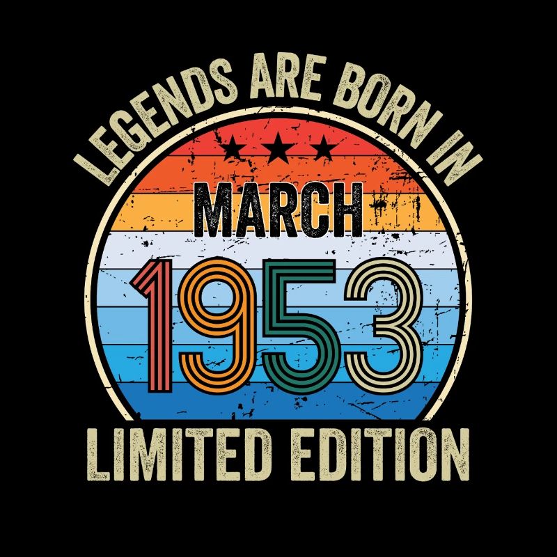 Legends Are Born In March 1953 Edition Limitée