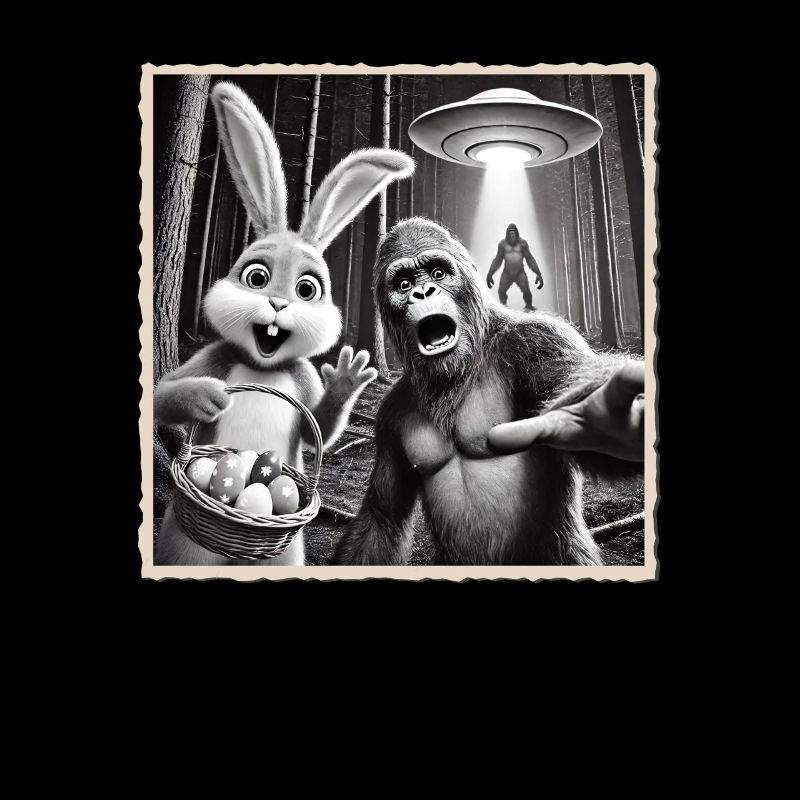 Easter, Funny Easter Bunny, Bunny Selfie Easter Party