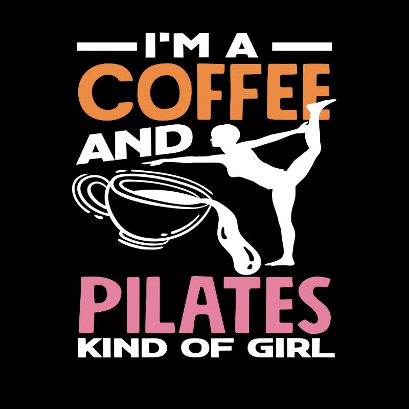Amoureuse de Pilates et de café