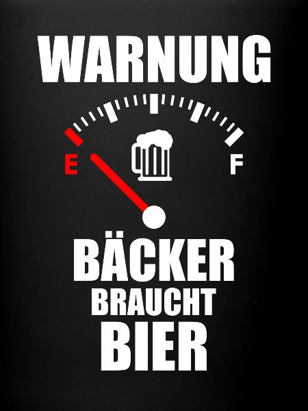 BÄCKER Spruch Bière