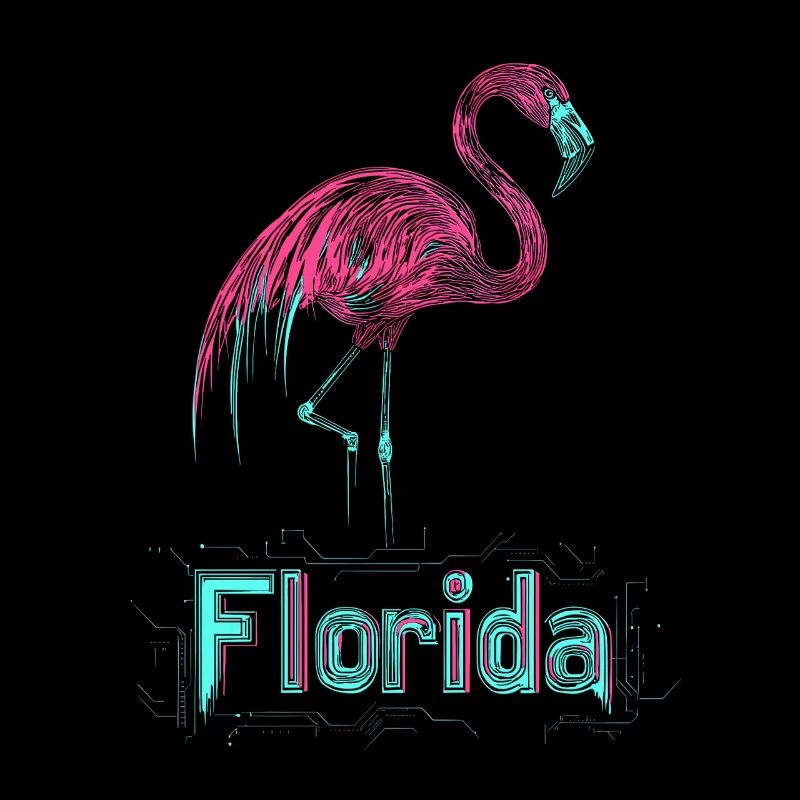 Néon Florida Flamingo