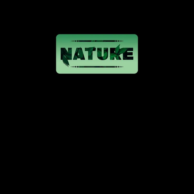 Nature Leaf Text