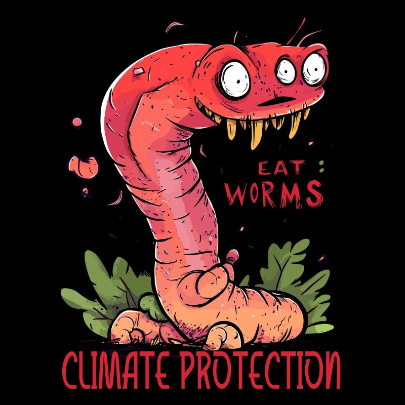 Manger des vers Protection du climat co2 Sans viande Végétalien