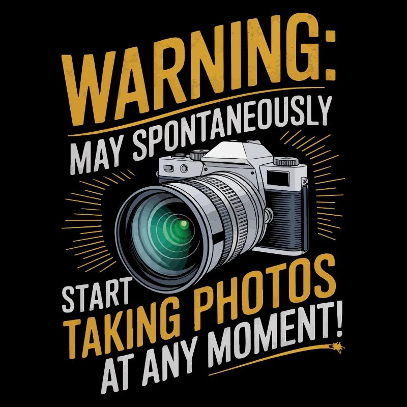 Warning: May spontaneously start taking photos at