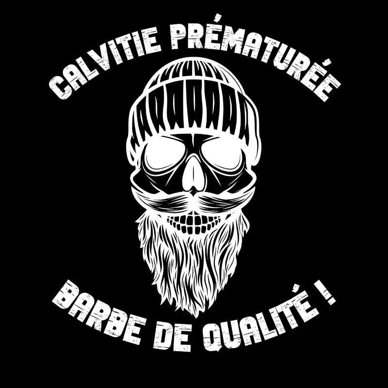 Calvitie prématurée, barbe de qualité
