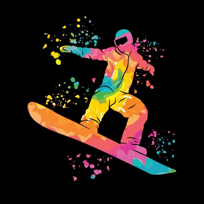 Snowboarder Snowboarding Snowboard