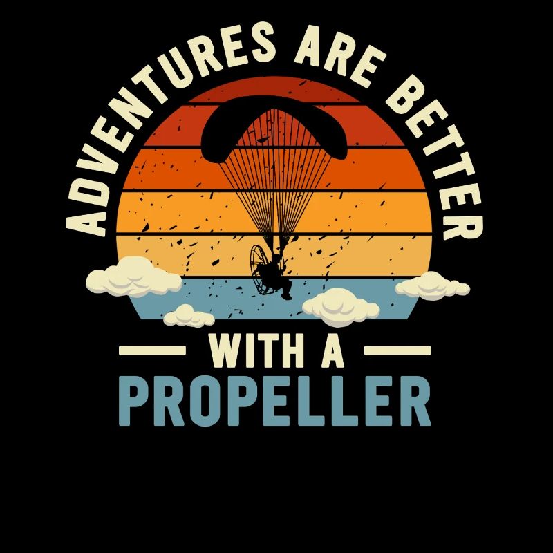 Abenteuer sind besser mit einem Propeller