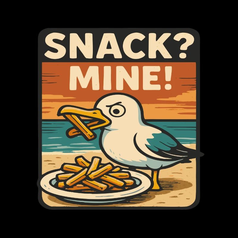 Möwe "SNACK MINE"