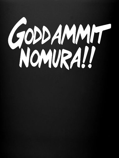 Goddammit Nomura – Conception simple