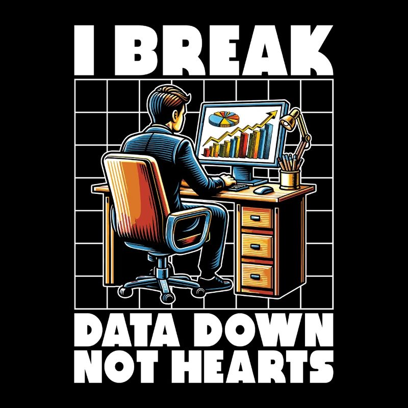 Statisticien Je décompose les données, j’adore la comptabilité