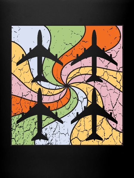 Motif d’avion Mandala