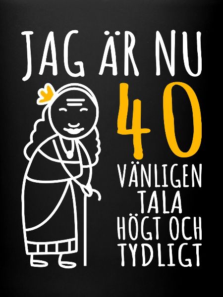 40-årsdag gave 40 år present till 40 årig kvinna