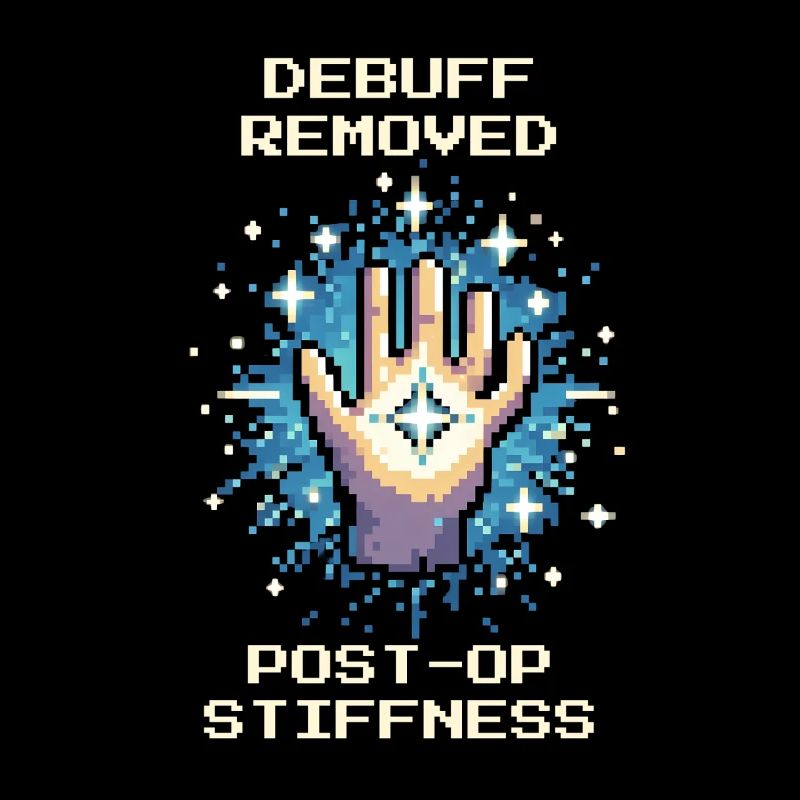 Occupational Therapy Healing Mobility Retro Pixel Art