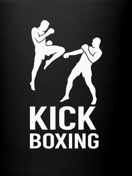 Combattants de kickboxing