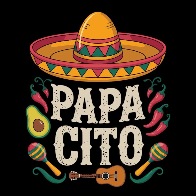 Papacito Mexiko Style - Geschenk Papa
