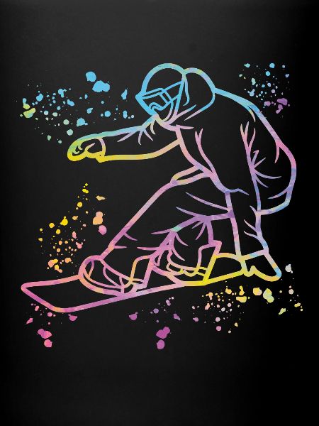 Snowboarder Snowboarding Snowboard
