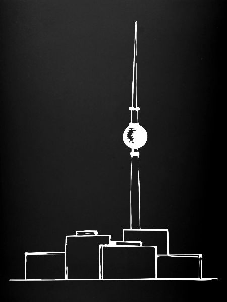 Fernsehturm Minimal w