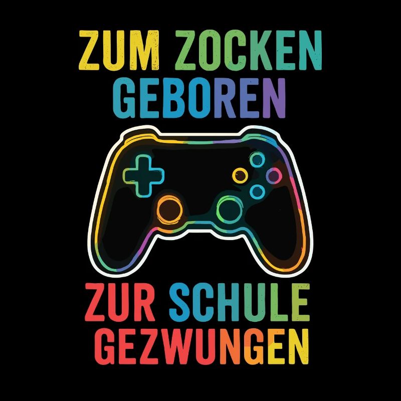 Zocken statt Schule – Regenbogen Controller