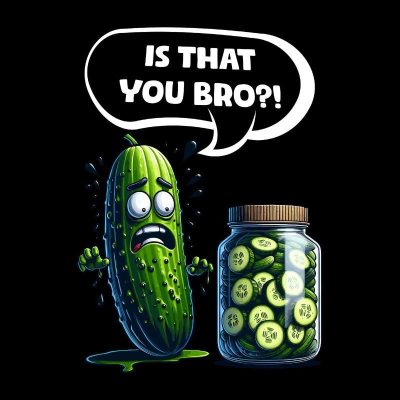 Is that you Bro?! Cucumber Pickle Cucumber Lovers