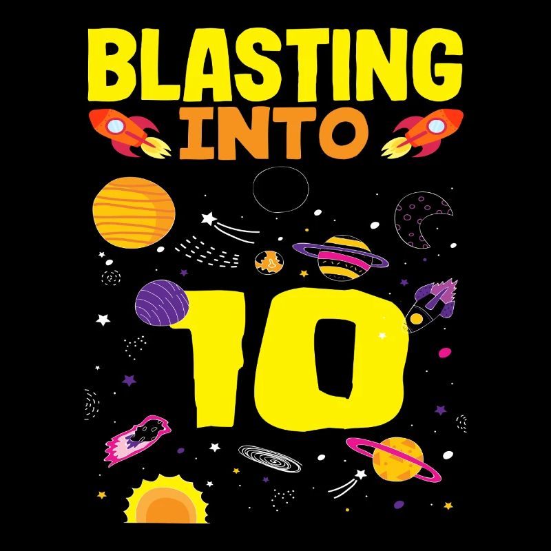 Adventures in space for the 10th birthday
