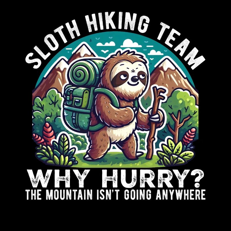 Sloth Hiking Team – Why Hurry